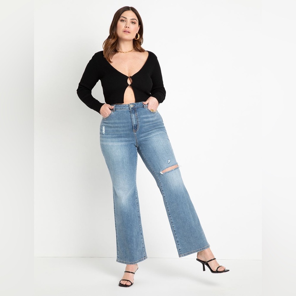 Eloquii Flare Leg Jean NWT